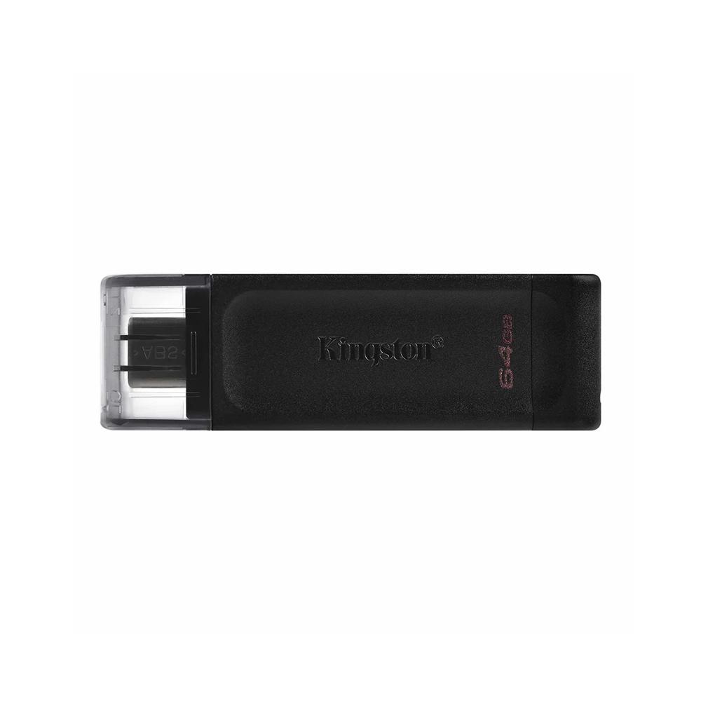 JIBGO - จิ๊บโก จำหน่ายสินค้าหลากหลาย และคุณภาพดี | 64 GB FLASH DRIVE (แฟลชไดร์ฟ) KINGSTON DATA TRAVELER USB-C (DT70/64)